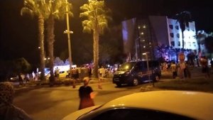 Турция Пожар в отеле Larissa Inn,Чамьюва есть пострадавшие