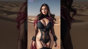 4k Magnetic Ai Lookbook: Arabian- Secrets Behind Ai's Desert Hijab Style