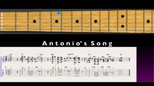 Antonio's Song | Solo Jazz Guitar Tabs