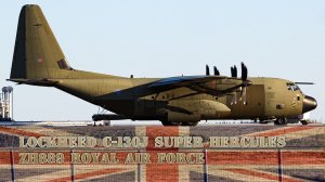 ZH889 ROYAL AIR FORCE LOCKHEED C-130J SUPER HERCULES at Minsk National Airport (UMMS 15.03.20)