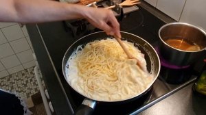 Budget Friendly Spaghetti Carbonara with Mascarpone (Queen®Recipe™)