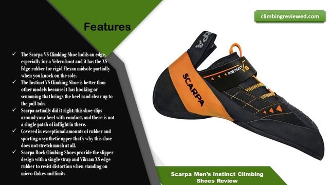 Scarpa Men’s Instinct Climbing Shoes Review 2018 смотреть онлайн