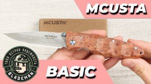 Нож Mcusta Basic, VG-10, Damascus, Дерево Айвы, MC-0016D