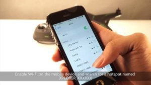 How to reset Xiro gimbal camera video preview