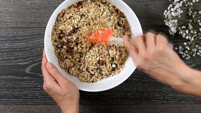 Easy Healthy Homemade Granola Recipe/Здравословна закуска с домашна ГРАНОЛА