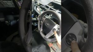 Toyota aqua, кнопки руля к магнитоле, климату, pro, trip, переделка на кнопку старт стоп