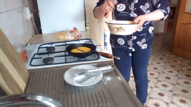 (29) Завтрак на скорую руку. Тосты с яйцом..mp4