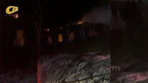 В СЕЛЕ ТРОИЦКОЕ В РЕЗУЛЬТАТЕ ПОЖАРА СГОРЕЛ ДОМ И ХОЗПОСТРОЙКИ