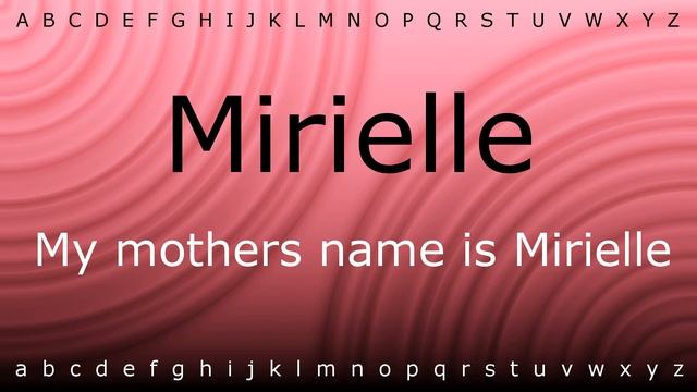 Here I will show you how to say 'Mirielle' with Zira.mp4