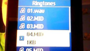 Samsung SGH-E200 ringtones on Samsung SM-B310E