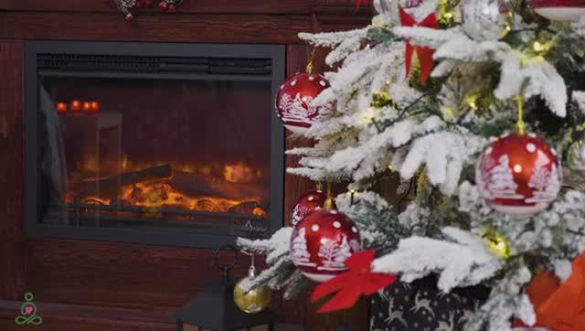 Прекрасная снежная Рождественская атмосфера 🎄Инструментальная рождественская музыка