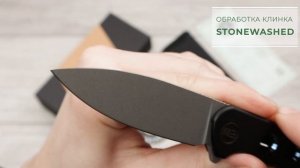 Нож WE Knife Shakan, 20CV, Titanium Black. LIMITED EDITION