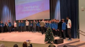 Награждение команд Олимп призёров Первенства МО