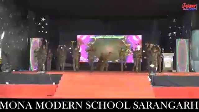 Mona School Sarangarh, Malhar 2018-19, Salute to Indian Army