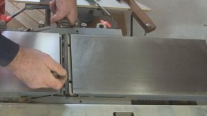 Установка фуговальных ножей .Setup of jointing cutter