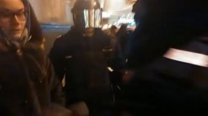 Задержание. Манежная площадь 30.12.2014