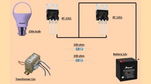 How to convert 12v dc to 220v ac / 12v to 220v inverter - DC to AC