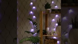 Гирлянда «Сеть» 2 × 2 м, IP20, тёмная нить, 224 LED, свечение белое (арт.1000837798)