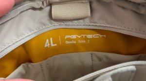 PGYTECH OneGo Solo V2 Camera Sling Bag, 4L Camera Chest Bag Crossbody Fanny Pack for Travel