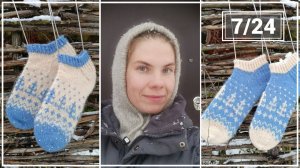 Влог 7 | Носочки из "Вязь"| Битва с молью