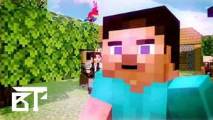 Prisma 3d minecraft animation | Alex and Steve life
