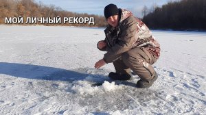 Я ВСЁ ТАКИ ЕЁ ПОЙМАЛ, ГРОМАДИНА! ЗИМНЯЯ РЫБАЛКА НА САКМАРЕ УДИВЛЯЕТ