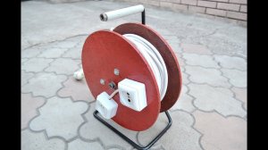 Как сделать электрический удлинитель на катушке своими руками. DIY Extension Cord Reel