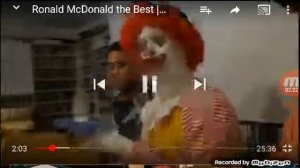 Неудачная реакция на рональда макдональда