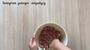 Слоеная самса КАПЛЯ (ТАМШЫ)/Қатпарлы самса.Слоеное тесто.Казакша рецепт.