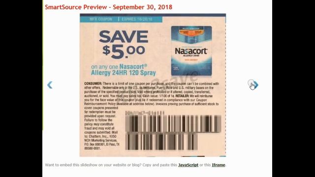 Smartsource Coupon Insert Preview (Plus a Freebie Deal!!!)- 9/30/18