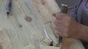 Изготовление ленты из дерева.  Making of wood ribbon