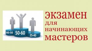 Экзамен для начинающих мастеров. Carpentry Skills Test