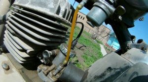 ЗАПУСК МОТОЦИКЛА ВОСХОД 3М ПОСЛЕ ПРОСТОЯ
