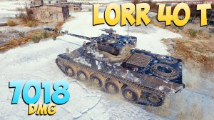 Lorr 40 t - 6 Фрагов 7K Урона - Раздаёт! - Мир Танков