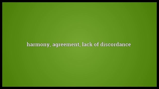 Consonance Meaning смотреть онлайн