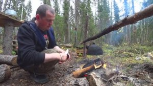 Ловим рыбу на заморных озёрах. Проверка сеток. Жизнь в тайге. Часть 2