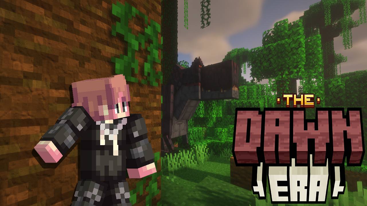 ЛУЧШИЙ МОД НА ДИНОЗАВРОВ В MINECRAFT | Обзор мода The Dawn Era для майнкрафта смотреть онлайн