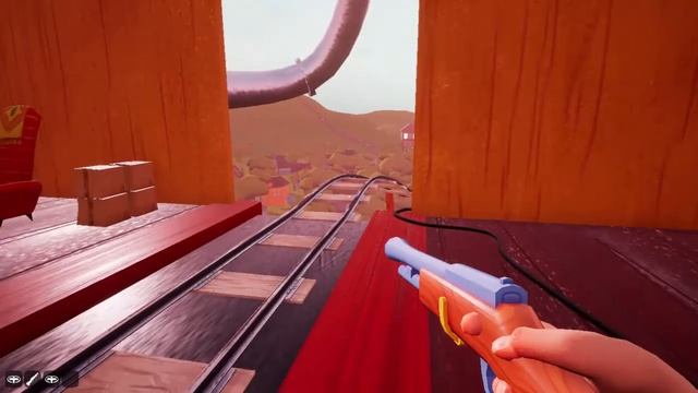 Проверяем баг в Бете Привет, Сосед! Баг с вагонеткой и капканом. смотреть онлайн