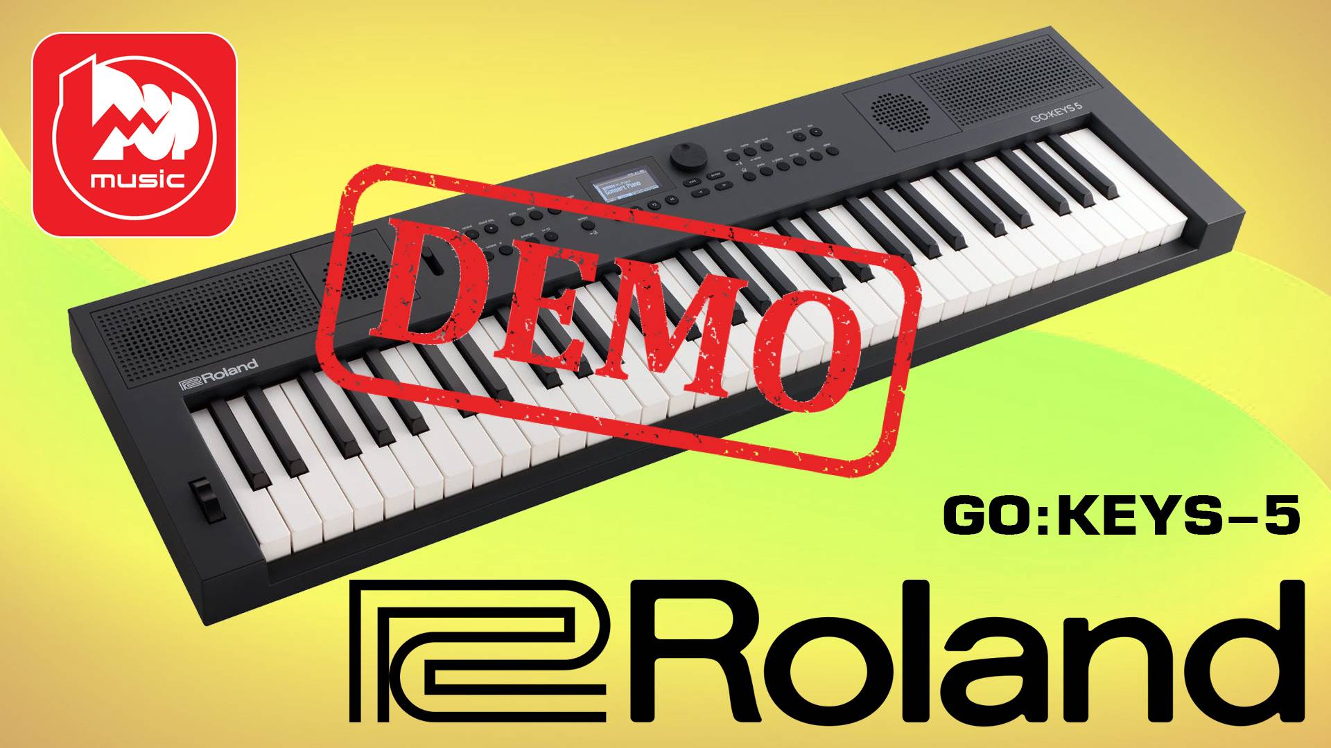 Синтезатор ROLAND GO:KEYS-5-GT  - демонстрация звучания