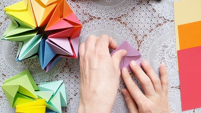 Origami Magic Star // How To Make Easy Paper Crafts #origami