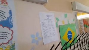 Защита отрядного уголка 3 отряда "Патриоты" в лагере "Искра" на 2 смене 2022 г.