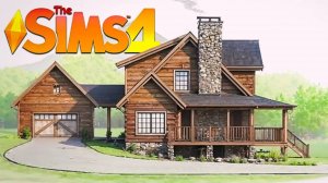 Как построить осенний лесной дом в Симс 4  The Sims 4 Autumn House No CC