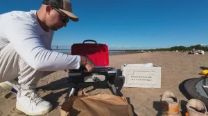 Пляжный тест-драйв Газовый гриль🔥