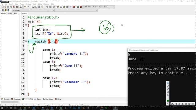 Switch Statement In C || Switch Kya Hai ? || Conditional Operator In C || C Programming || HINDI
