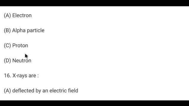 11. DUAL NATURE OF MATTER AND RADIATION 12th physics Guess vvi Objective question studyhelper 2022