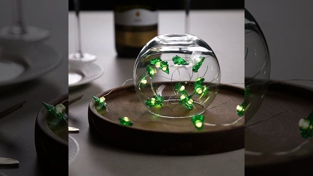Гирлянда «Нить» 2м роса с насадками «Ёлочка», IP20, 20 LED, 2 режима (арт.1000996394)