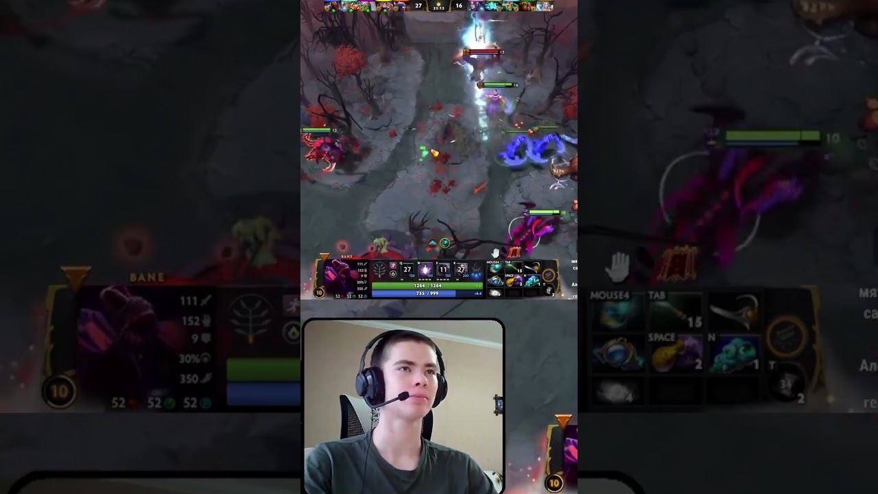 ОПАА ШТОРМ СПИРИТ #dota2 #дота2 #bane #stormspirit #normstyle #sharonxw