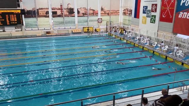 400 вольный Первенство СПб смотреть онлайн