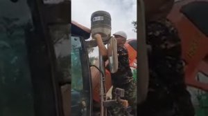 Работа циклона в суровых условиях Калмыкии