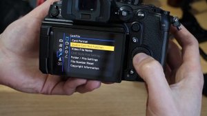 Formatting Cards on Panasonic Lumix Cameras (GH6) | Panasonic GH6 / GH7 Card Recording Modes